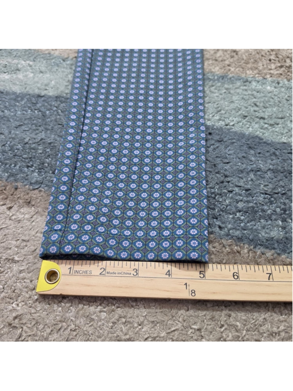 RLX Ralph Lauren Golf Pants Women's Size 4 Blue Diamond Print Stretch - Picture 12 of 13